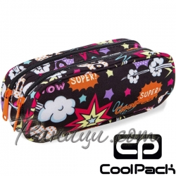 Cool Pack Clever Несесер с два ципа Comics A65202 Cool Pack Clever Несесер с два ципа Comics A65202